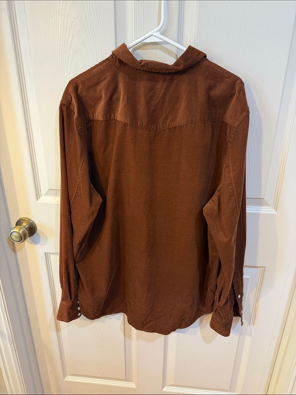 Todd Snyder Coppertone  Cord Western Shirt Sz L.  NWT - Picture 2 of 10